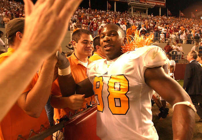 Parys Haralson at Tennessee University